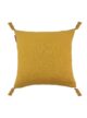 Yellow Color Cotton Cushion with Filler for Window Seat, Bed, and Floor - CS 157 (60x60cm) - الصورة 4