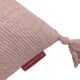 Pink Color Cotton Cushion with Filler for Living Room, Bedroom - CS 133 (45x45cm) - الصورة 3
