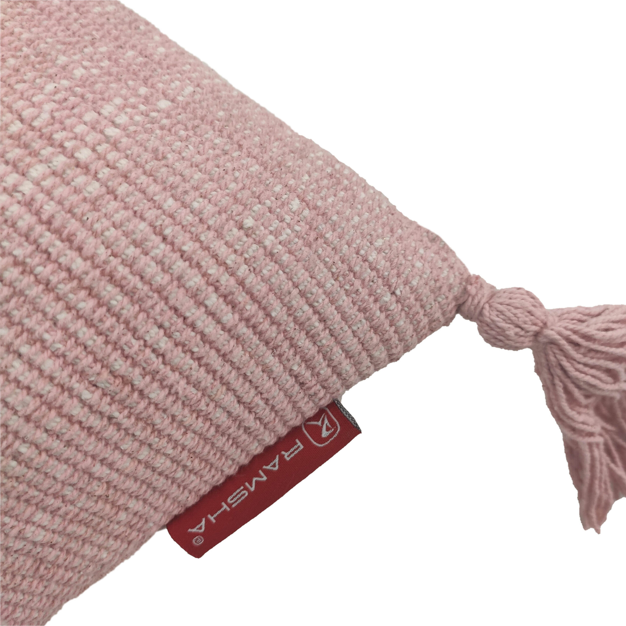 003-scaled-3.jpg Pink Color Cotton Cushion with Filler for Living Room, Bedroom - CS 133 (45x45cm) - الصورة 3