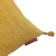 Yellow Color Cotton Cushion with Filler for Window Seat, Bed, and Floor - CS 157 (60x60cm) - الصورة 3