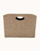 Ivory Handmade Polyester Basket - BK 003 (35x20x27cm) - Image 4