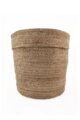 Natural Handmade Jute Basket for Living Room and Bedroom Storage - BS 016 (40x50cm) - الصورة 3