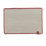 Red and White Cotton Placemat - PM 015 (30x44cm)