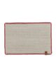 Red and White Cotton Placemat - PM 015 (30x44cm)