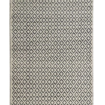 Black and White Color Wool and Cotton Rug SR-005, 200X300cm - Ideal for Decorative Area Rug, Indoor and Outdoor Rug Ramsha Home 11