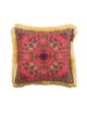 Multi-Color Digital Printed Polyester Cushion with Lace for Couch, Sofa, and Bed - CS 060 (45x45cm)