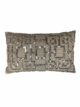 Beautiful Design Olive Green Leather Cushion - CS 107 (30x50cm)