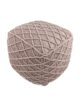Pink Color Cotton Kids Room Pouf - PF 063 (40x40x40cm)