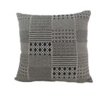 Black & White Cotton Cushion Cover - CS 130 (45x45cm)