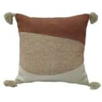 Multi Color Cotton Cushion with Filler for Hallway, Bed, Couch - CS 135 (45x45cm)