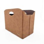 Tan Handmade Polyester Basket - BK 001 (35x20x27cm)