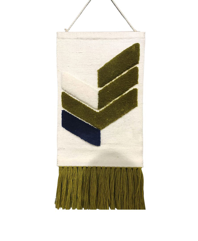 011-1.jpg Beautiful Wool Wall Hanging WH 011 Multi Color (45x90cm) - الصورة 1