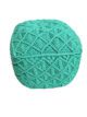 Home Decor Cotton Pouf Green Color - PF 060 (40x40x40cm) - الصورة 2