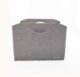 Grey Handmade Polyester Basket - BK 002 (35x20x27cm) - الصورة 3