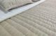 Beautiful Beige & White Bed Spread - BDS 03 (250x250cm) - الصورة 2