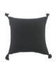 Black Color Cotton Cushion with Filler for Living Room, Bedroom - CS 133 (45x45cm) - الصورة 3