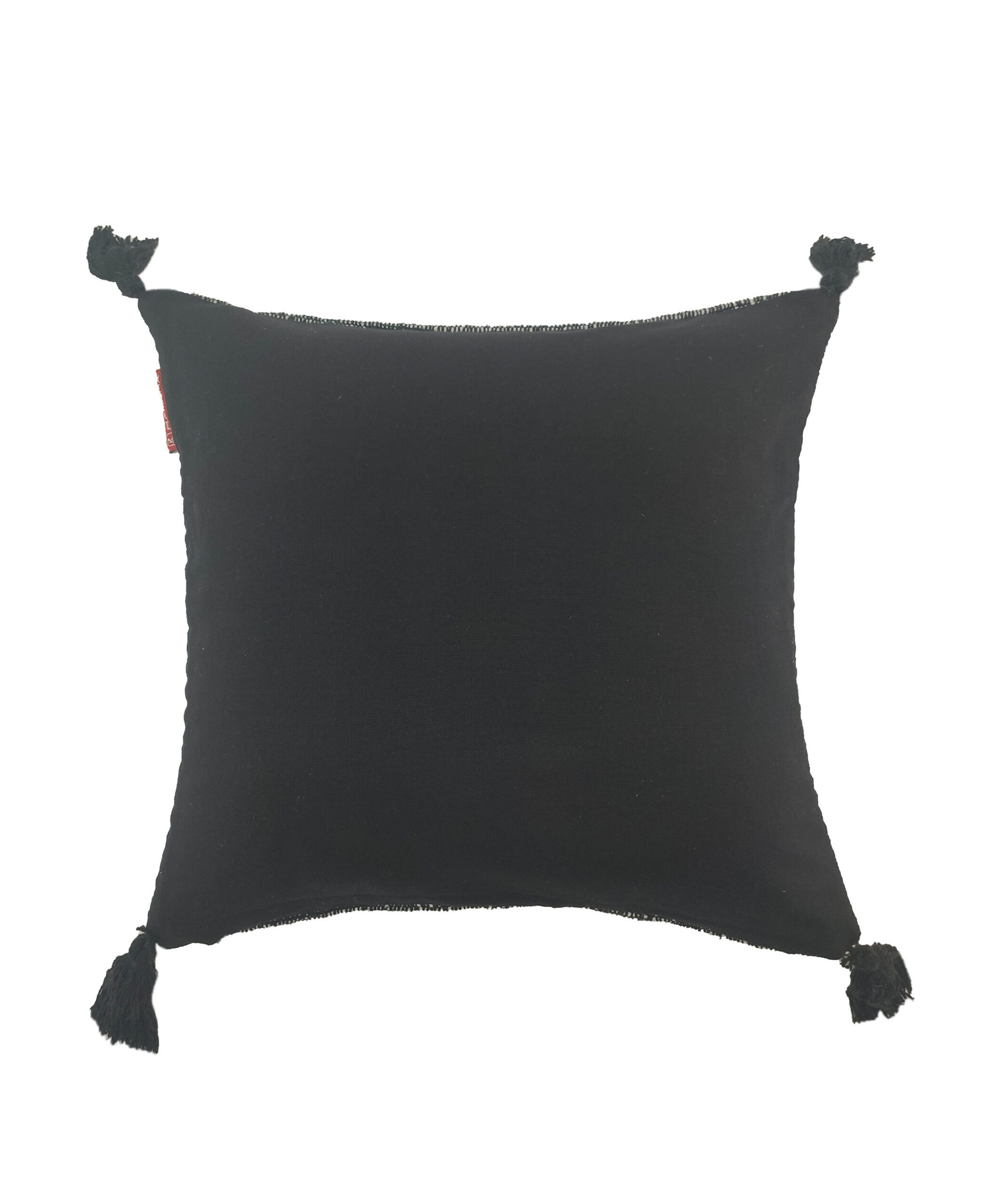 02-5-scaled-5.jpg Black Color Cotton Cushion with Filler for Living Room, Bedroom - CS 133 (45x45cm) - الصورة 3