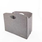 Grey Handmade Polyester Basket - BK 002 (35x20x27cm)