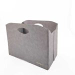 Grey Handmade Polyester Basket - BK 002 (35x20x27cm)