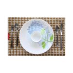 Silver and Gold Decor Placemat - PM 027 (30X44cm)