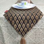 Stunning Black & Gold Table Runner - TR 005 (30x130cm)