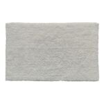 White Color Non-Slip Fluffy Handmade Bathmat - BT 010 (50x80cm)