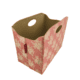 Beautiful Pink & Gold Handmade Basket - BK 005 (35x20x27cm) - الصورة 2