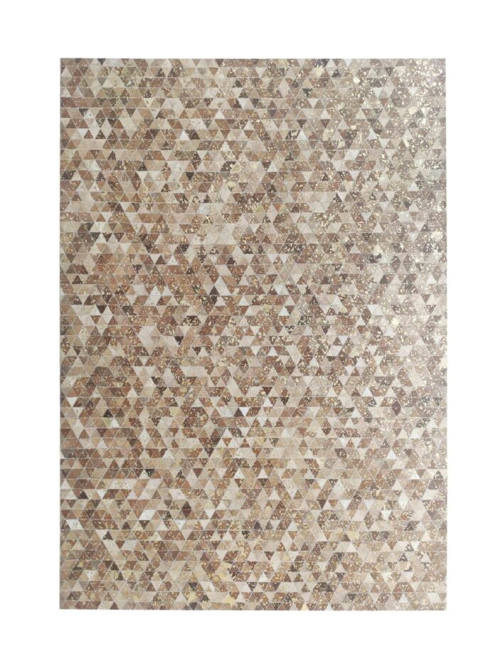 Delighted Grey Area Leather Rug for Playroom - LR 006 (170x240cm)