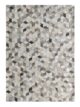 Beautiful Bedroom & Hallway Grey Color Leather Rug - LR 007 (140x200cm)