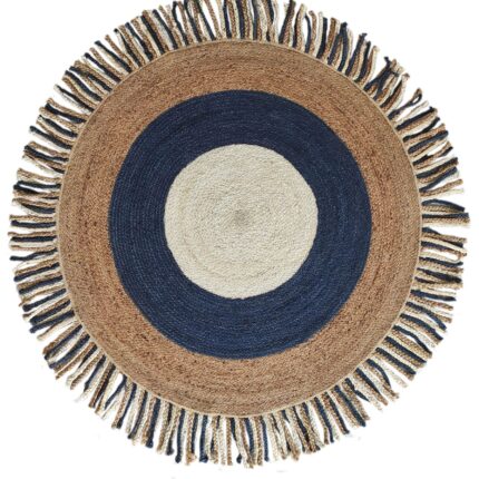 Bedroom Tranquility: Exquisite Round Rugs by Ramsha Home