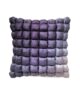 Purple Polyester Bubble Pillow Cover - CS 006 (40x40cm)