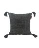 Black Color Cotton Cushion with Filler for Living Room, Bedroom - CS 133 (45x45cm)