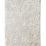 Luxurious white shaggy rug MPV-01, 170x240cm, perfect for adding comfort to entryway decor by Ramsha Home.
