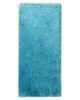 Elegant drawing room decor shaggy rug MPV 02 in aqua color, 60x180cm, soft and plush by Ramsha Home.
