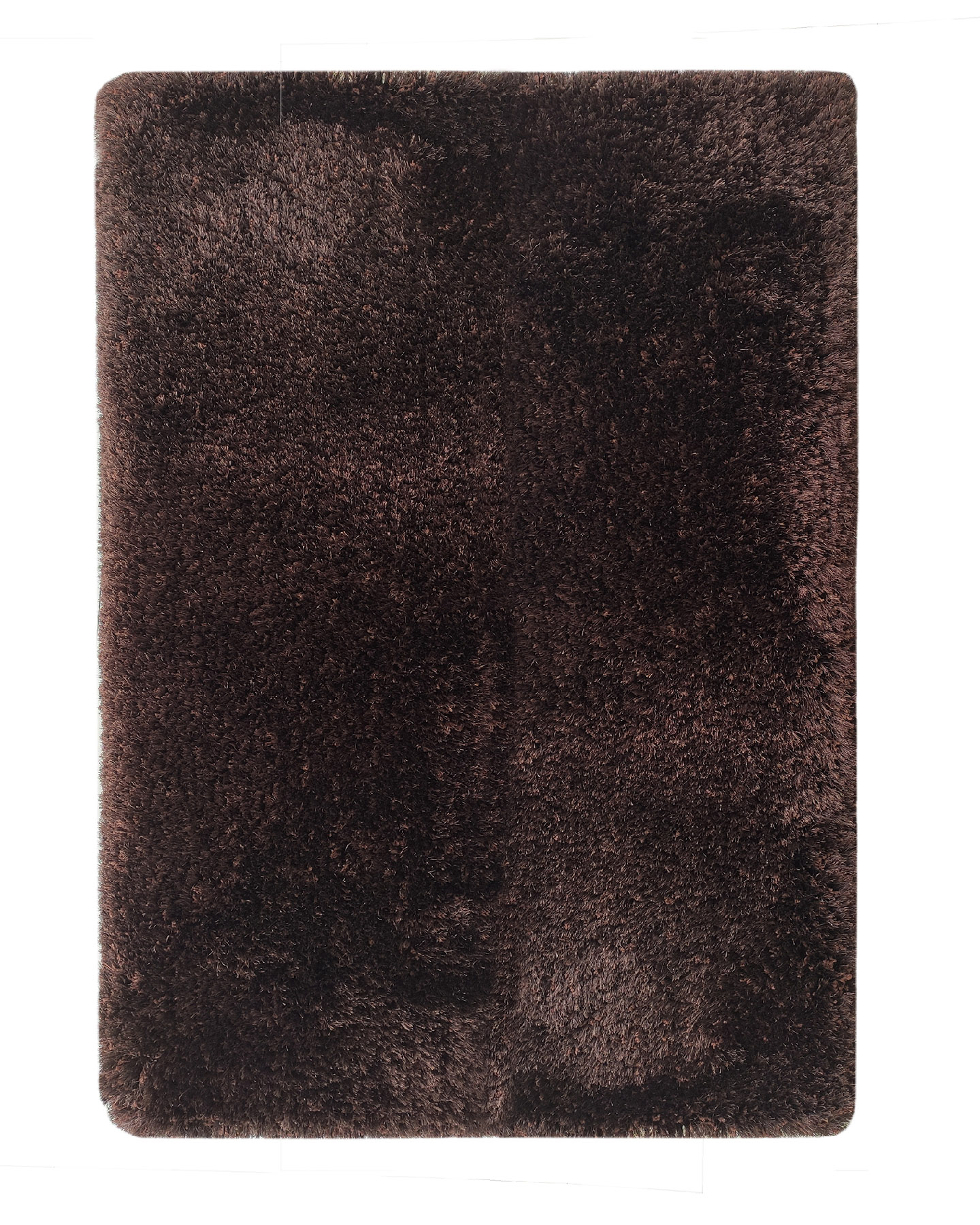 Elegant Brown Color Fluffy Shaggy Rug MPV 04, 170x240cm for Dining Room Decor by Ramsha Home Stylish brown color fluffy shaggy rug MPV 04, 170x240cm, ideal for enhancing dining room decor by Ramsha Home.