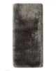 Grey polyester floor hallway shaggy rug MPV 05 80x200cm by Ramsha Home