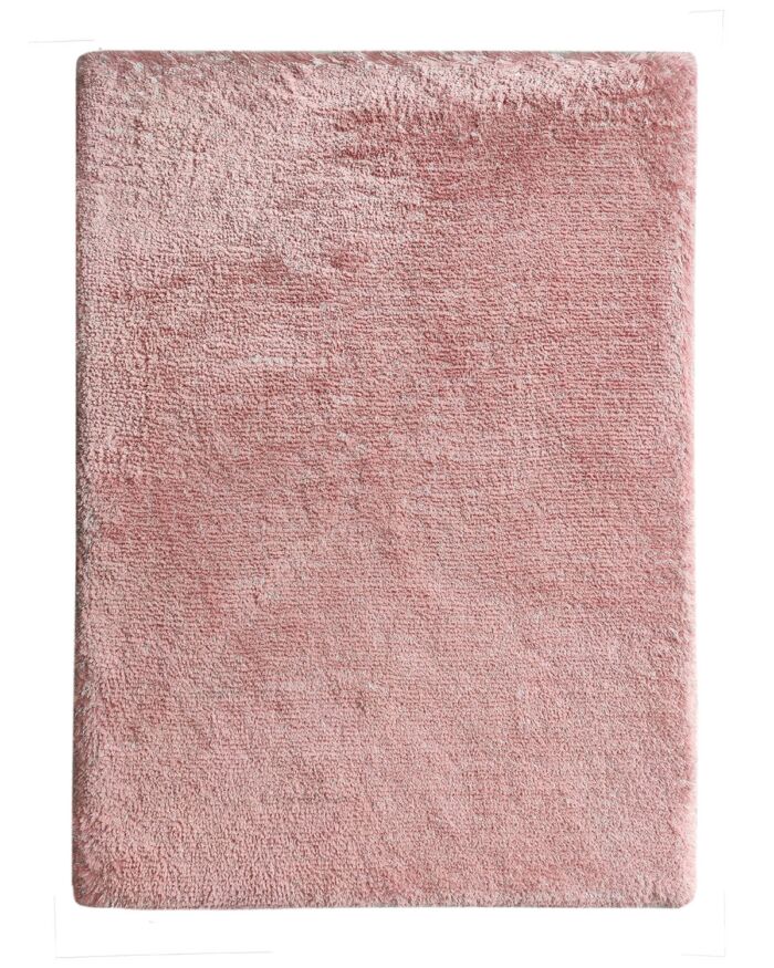 MPV-06 pink color kids room shaggy rug, 170x240cm by Ramsha Home