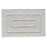 Bleach White Non-Slip Fluffy Soft Cotton Bathmat - BT 002 (60x90cm)