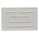 Bleach White Non-Slip Fluffy Soft Cotton Bathmat - BT 002 (60x90cm)