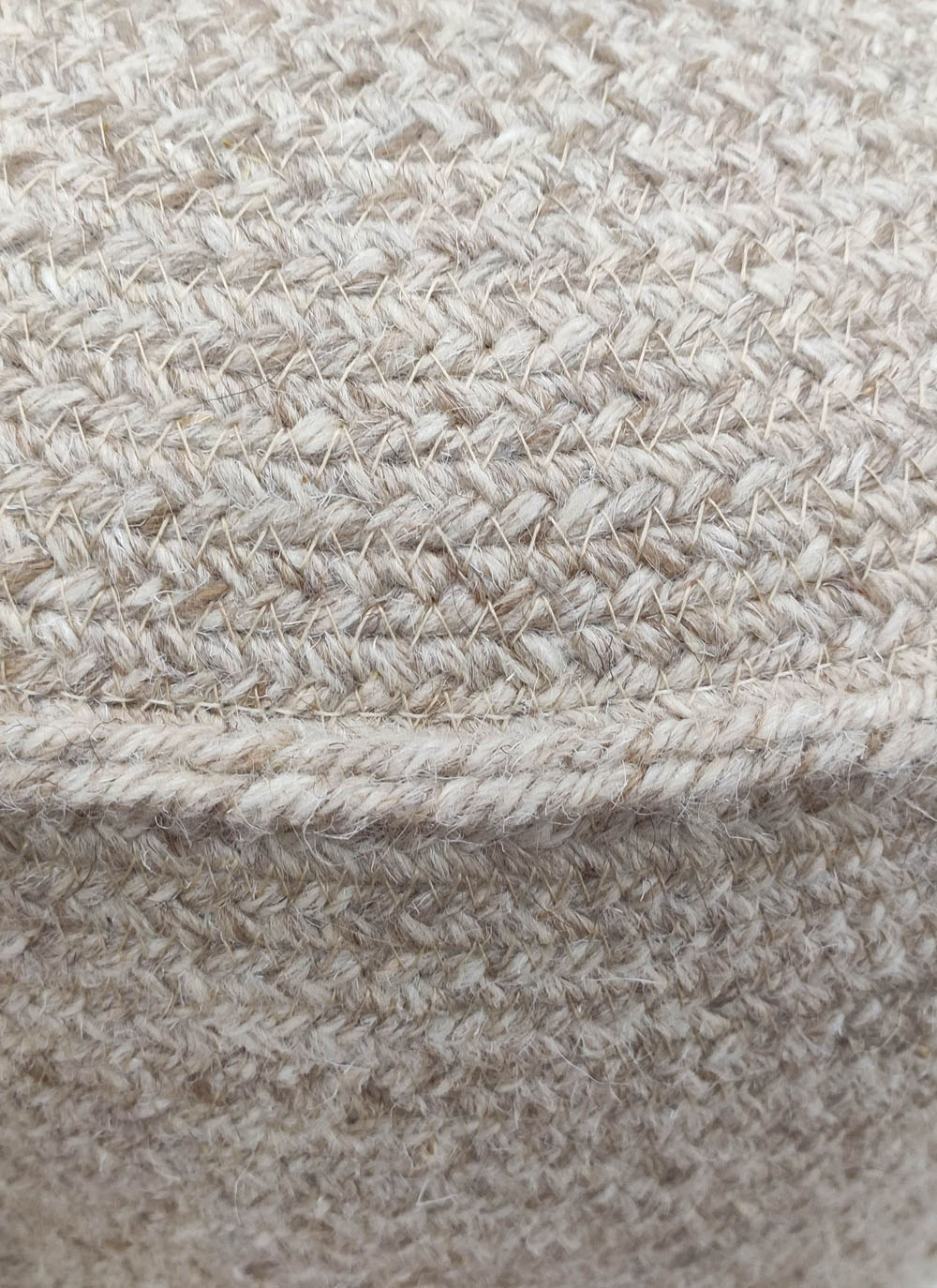 298642.jpg Natural Color Outdoor Decorative Area Pouf - PF 052 (50x50x30cm) - الصورة 3