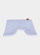 White Non-Slip Fluffy Soft Cotton Bathmat - BM 027 (40x40cm) - الصورة 3