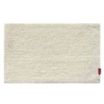 White Non-Slip Fluffy Soft Cotton Bathmat - BM 024 (40x60cm)