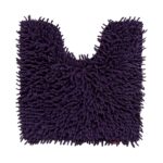 Purple Non-Slip Fluffy Soft Cotton Bathmat - BM 026 (40x40cm)