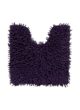 Purple Non-Slip Fluffy Soft Cotton Bathmat - BM 026 (40x40cm)