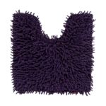Purple Non-Slip Fluffy Soft Cotton Bathmat - BM 026 (40x40cm)