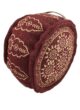 Red Color Modern Design Pouf for Guest Room - PF 059 (50x50x30cm) - الصورة 2