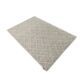 Handmade Natural & White Color Wool & Cotton Woven Rug SR 003 140x200cm By Ramsha Home
