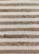 Natural & White Color Jute and Cotton Pouf - PF 003 (40x40x40cm) - الصورة 2