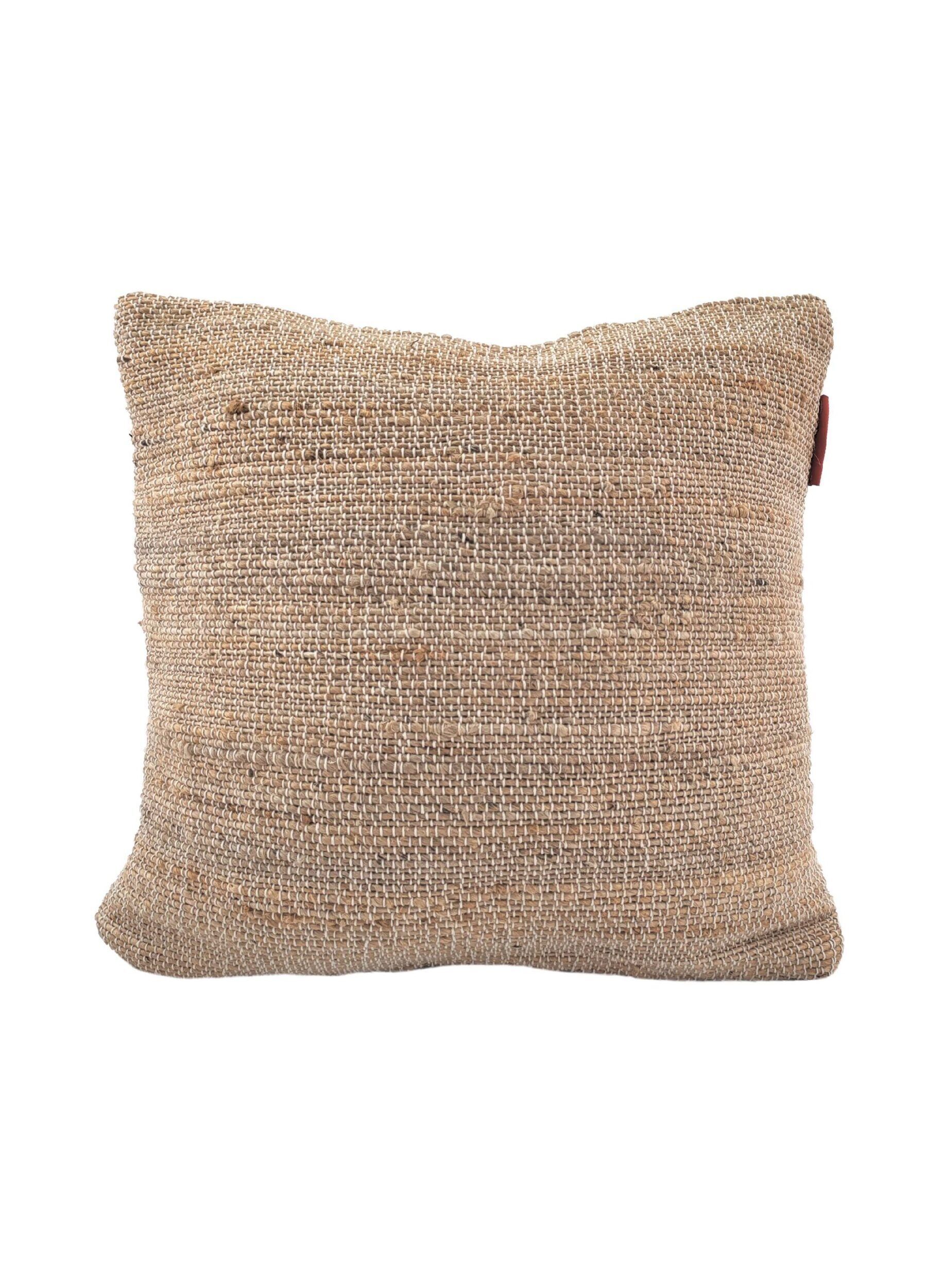 45X45-scaled-2-1829x2500-1.jpg Natural Color Jute Cushion with Filler for Living Room, Hallway - CS 131 (30x90cm) - الصورة 1