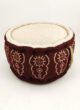 Red Color Modern Design Pouf for Guest Room - PF 059 (50x50x30cm) - الصورة 3